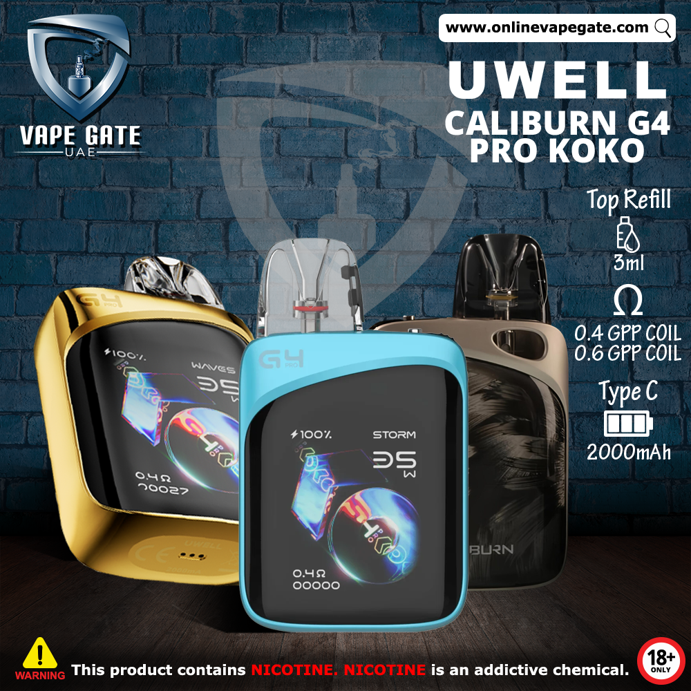 Caliburn G4 Pro Koko 35W Pod Kit Dubai Price | Fast Delivery Abu Dhabi & Dubai 2025 Caliburn G4 Pro Koko 35W Pod Kit Dubai Price | Fast Delivery Abu Dhabi & Dubai 2025