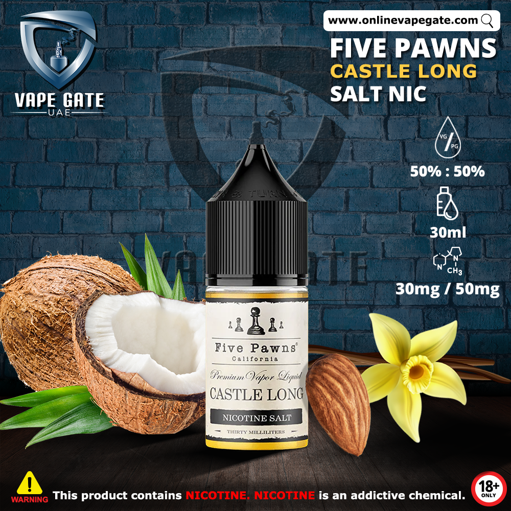 Castle Long - 30ml SaltNic by Five Pawns California | Abu Dhabi & Dubai