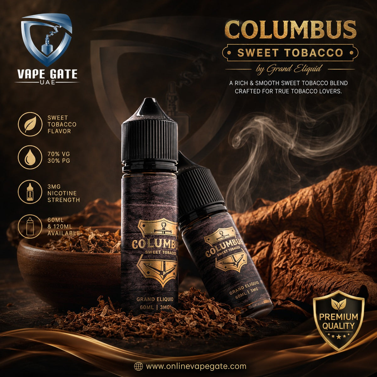 sweet tobacco e liquid REAL VAPE LIQUID - SWEET