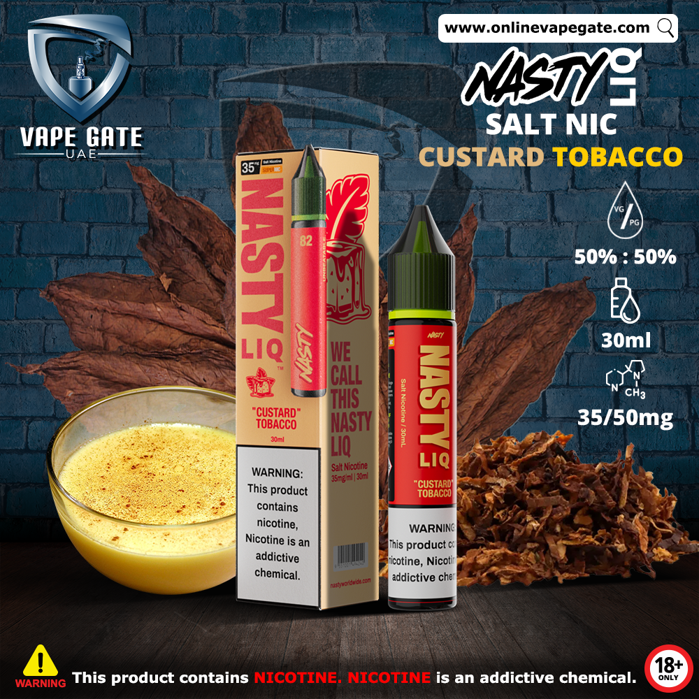 Tobacco Features The Custard Company Concentrates - Make My Vape Australia  Custard Tobacco Nkd Flavor Concentrate 30ml Bottle