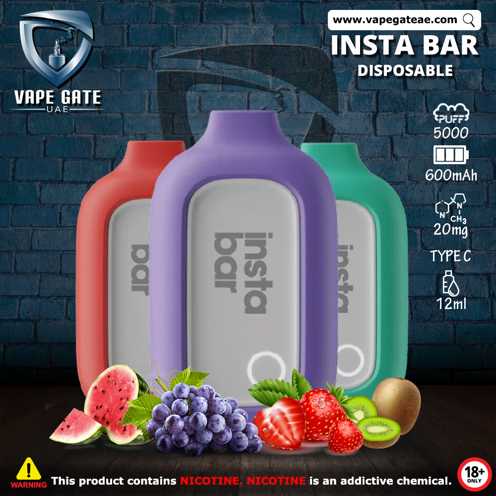 elf bar vape uk InstaBar WT15000 Smart Vape Disposable | $16.99