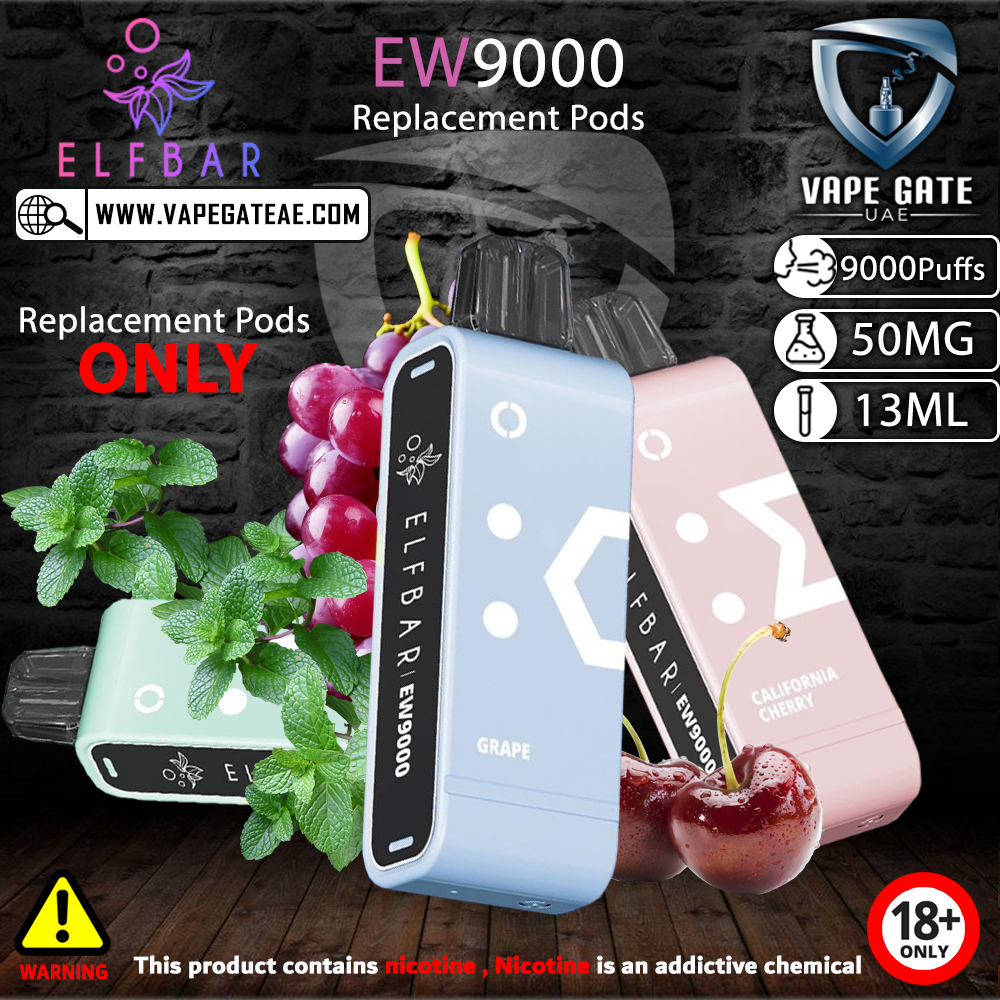 ELF Bar EW9000 Puffs Replacement Pods | Same Day Delivery Abu Dhabi & Dubai ELF Bar EW9000 Puffs Replacement Pods | Same Day Delivery Abu Dhabi & Dubai
