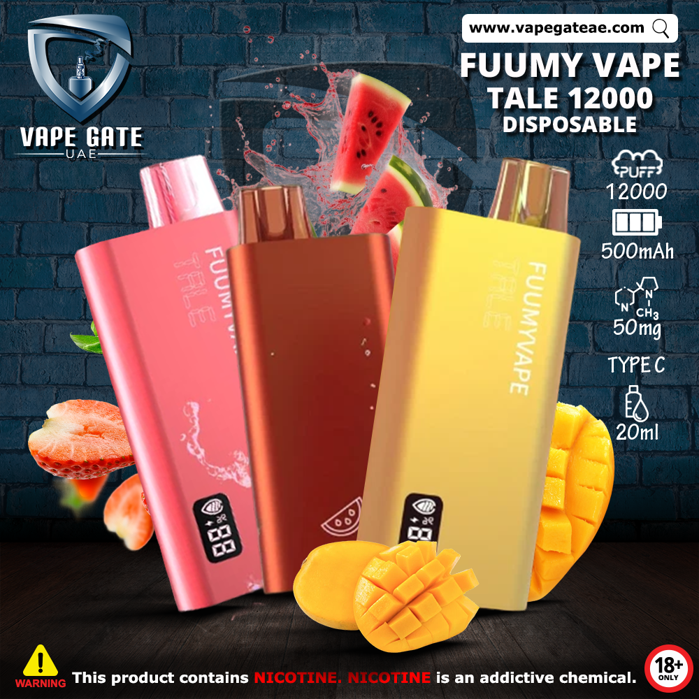 FUUMYVAPE TALE DISPOSABLE VAPE (12,000 PUFFS) | Best Shop Vape In Dubai |  Vape UAE