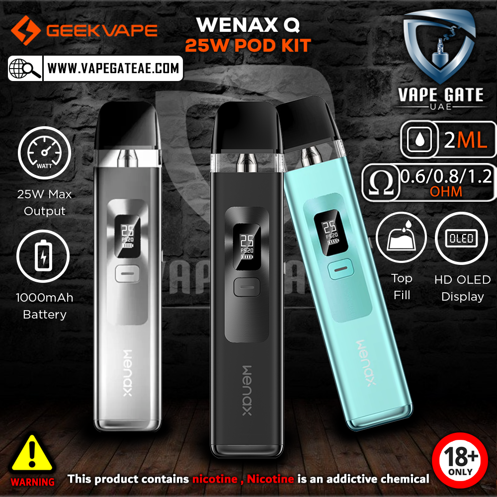 elfbar nachfüll pod läuft aus GEEKVAPE WENAX Q 25W POD KIT