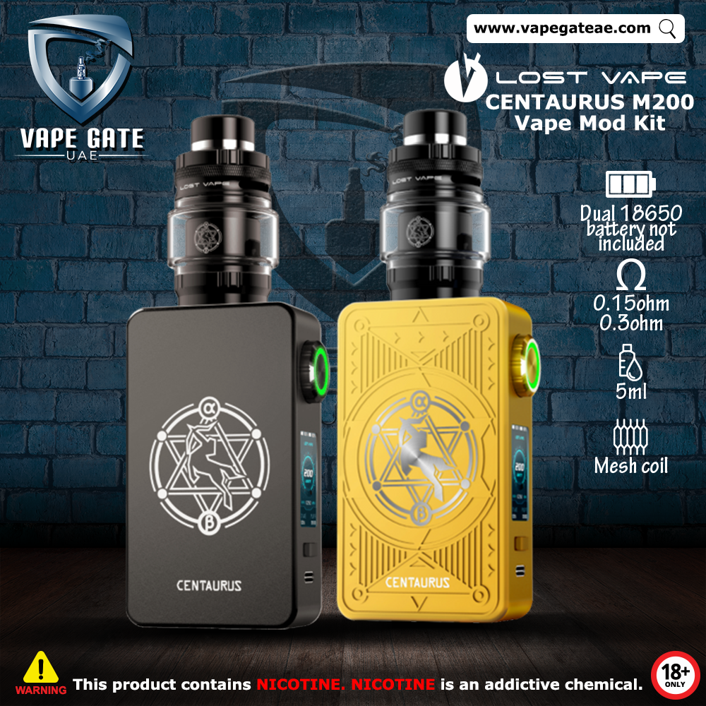 LOST VAPE CENTAURUS M200 200W STARTER KIT | Dubai | Abu Dhabi | Same Day Delivery LOST VAPE CENTAURUS M200 200W STARTER KIT | Dubai | Abu Dhabi | Same Day Delivery
