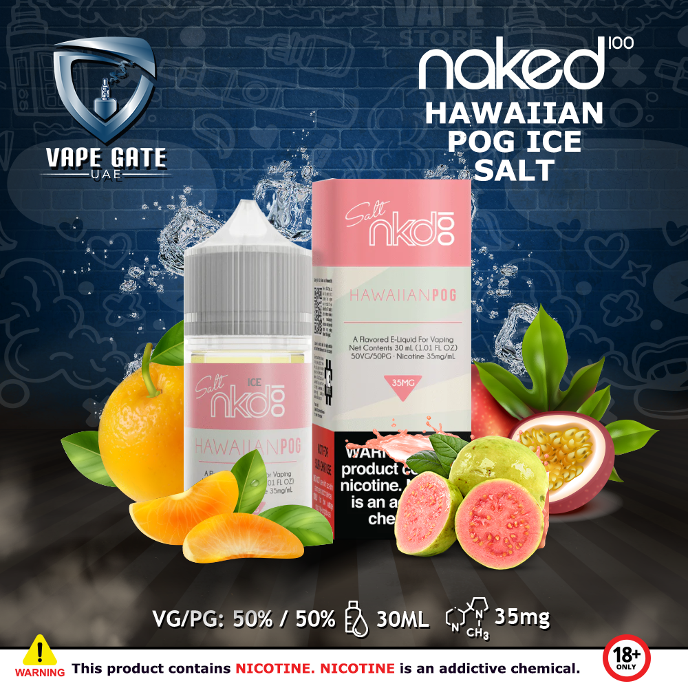 hawaiian pog vape juice Hawaiian Pog Vape Juice Flavor Naked 100 juice Hawaiian Pog 60ml Vape  Premium E-Liquid dubai | main image 0