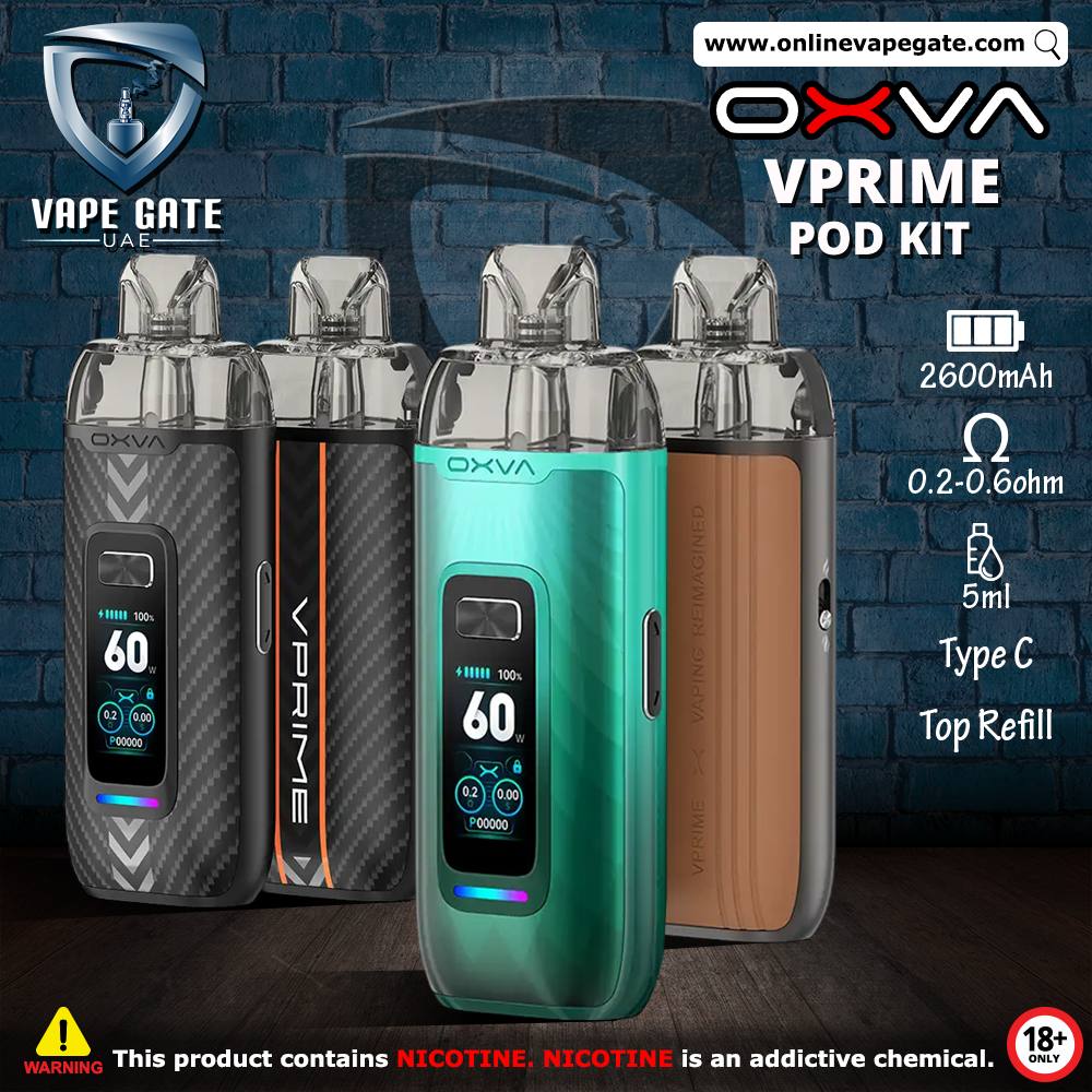 oxva xlim pro alternative Oxva - VPrime Pod Kit 2600mAh | Best Vape kit 2024