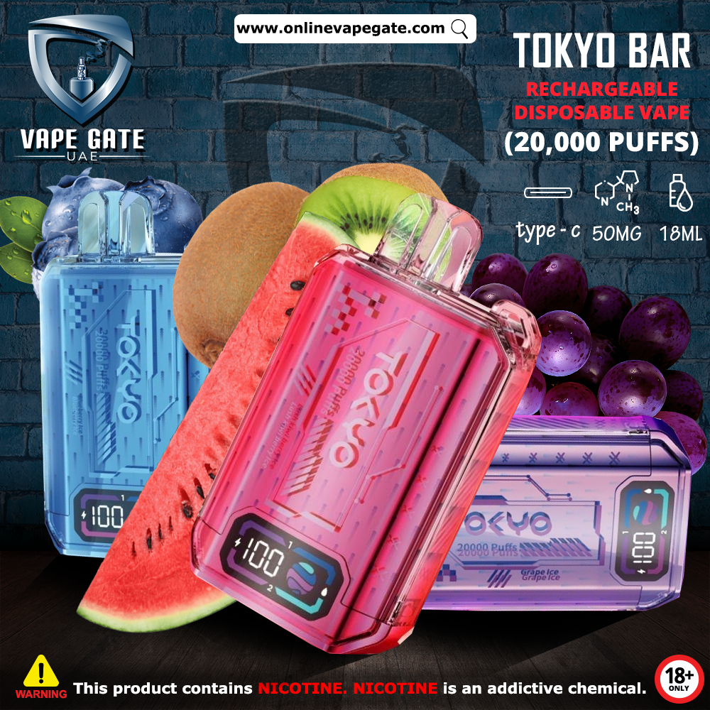 Tokyo Bar Disposable Vape (20,000 Puffs)| Best Vape Online Shop Dubai Tokyo Bar Disposable Vape (20,000 Puffs)| Best Vape Online Shop Dubai