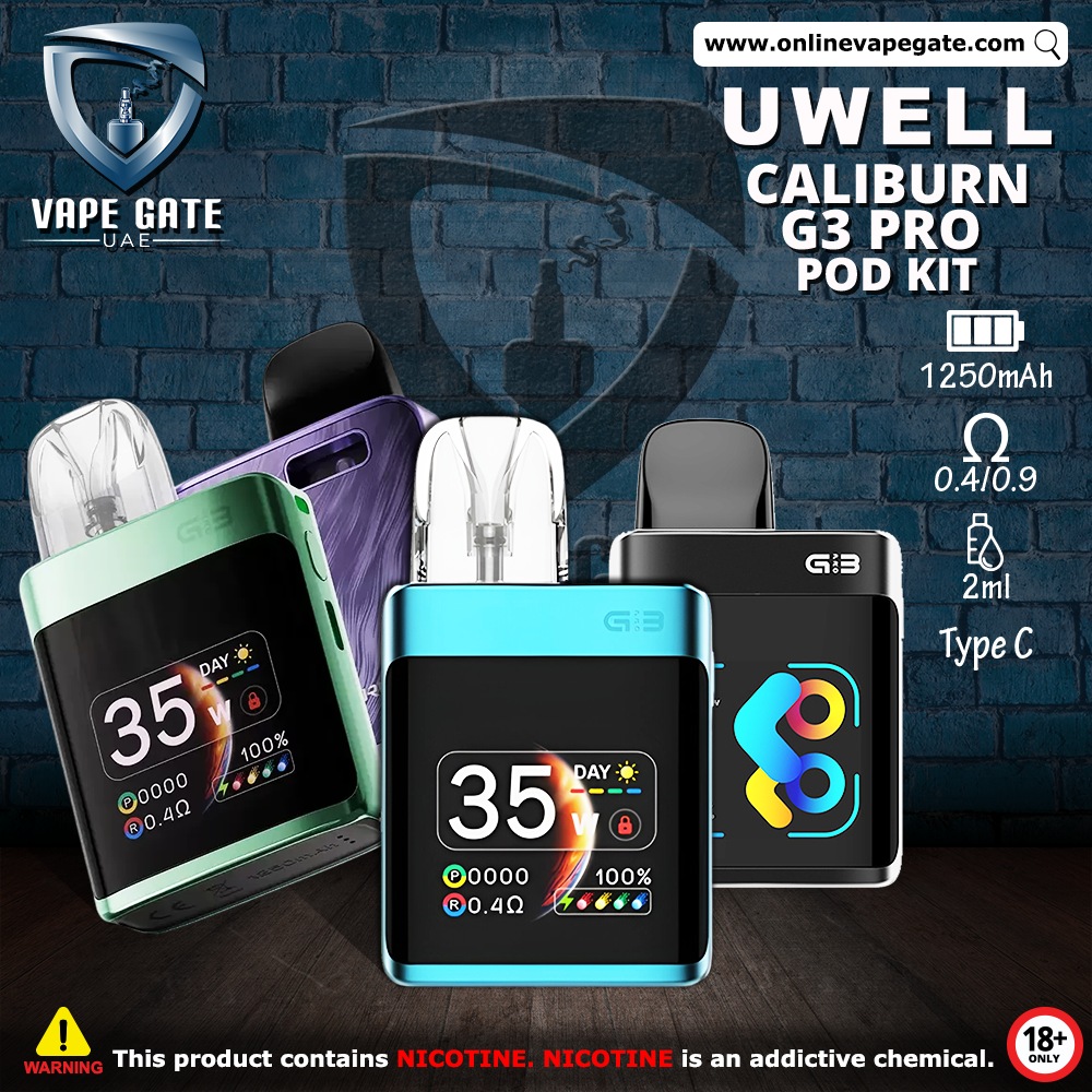 elfbar elfa master akku Uwell Caliburn G3 Pro KOKO Pod System Kit 1250mAh 3ml – Vape Wholesale  Global main image 0