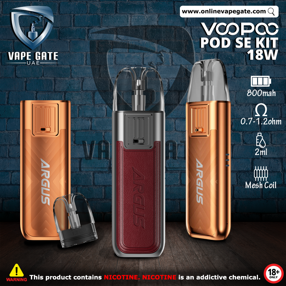 VOOPOO ARGUS POD SE KIT 18W | Same Day Delivery Abu Dhabi & Dubai VOOPOO ARGUS POD SE KIT 18W | Same Day Delivery Abu Dhabi & Dubai