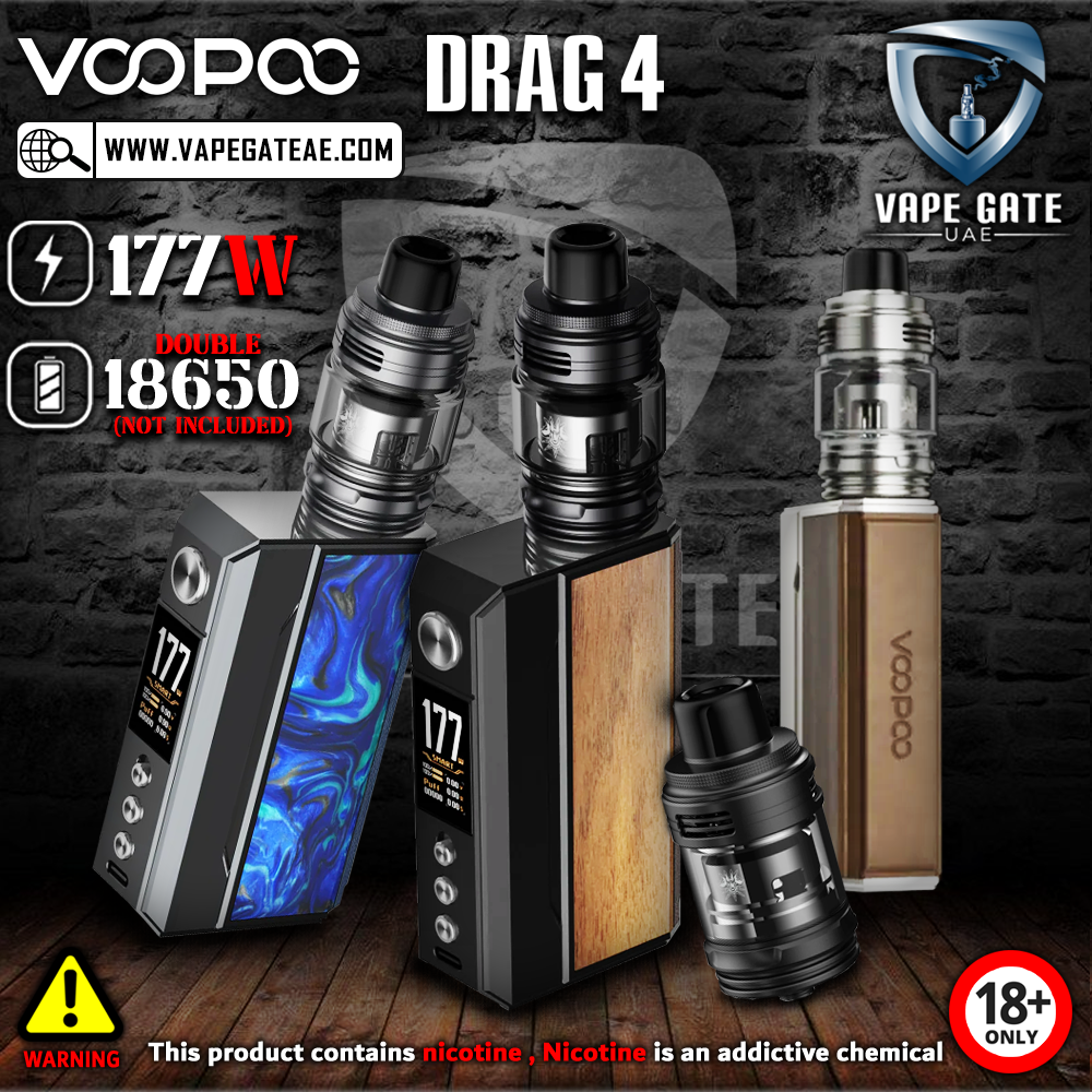 VOOPOO DRAG 4 Pod Kit 177W | Same Day Delivery Abu Dhabi & Dubai VOOPOO DRAG 4 Pod Kit 177W | Same Day Delivery Abu Dhabi & Dubai