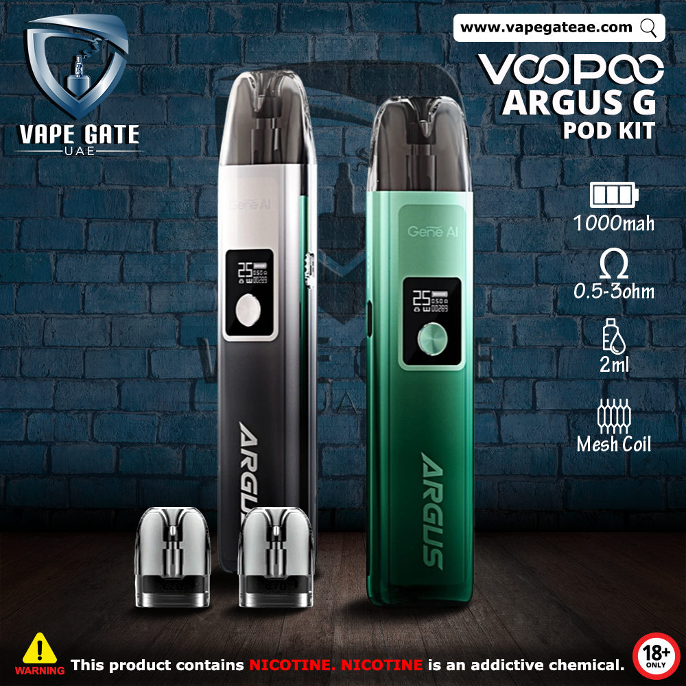 VOOPOO ARGUS G 25W POD SYSTEM | Abu Dhabi & Dubai UAE | Vape Riyadh VOOPOO ARGUS G 25W POD SYSTEM | Abu Dhabi & Dubai UAE | Vape Riyadh