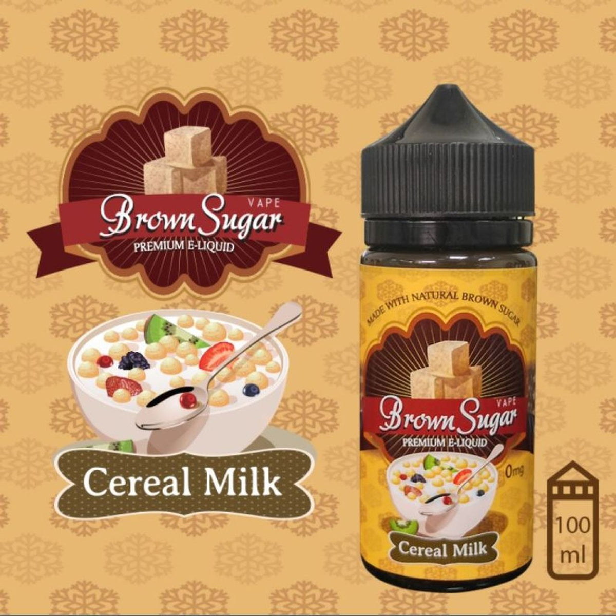 Brown Sugar Cereal Milk E Liquid by E&B Flavor |  Dubai Same Day Delivery  | Abu Dhabi