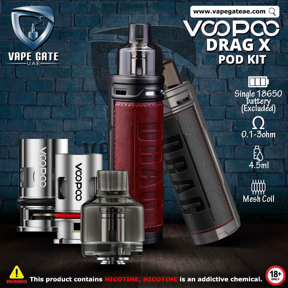 Voopoo Drag X 80W Pod Kit | Dubai & Abu Dhabi UAE