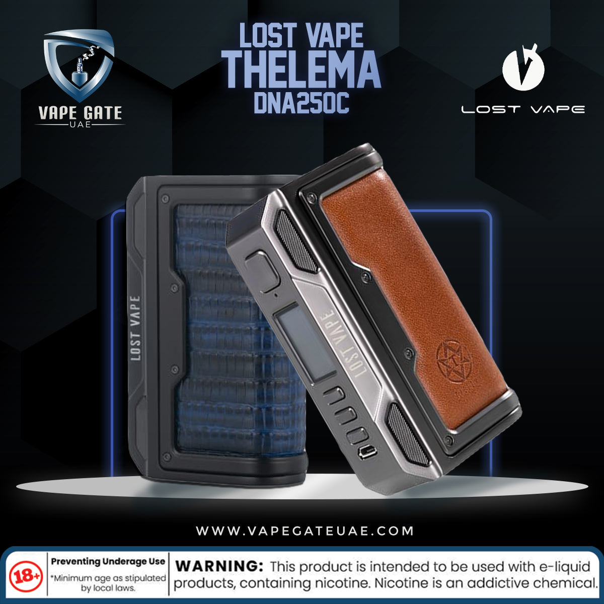 LOST VAPE THELEMA DNA250C BOX MOD | Dubai & Abu Dhabi UAE | Vape Riyadh LOST VAPE THELEMA DNA250C BOX MOD | Dubai & Abu Dhabi UAE | Vape Riyadh
