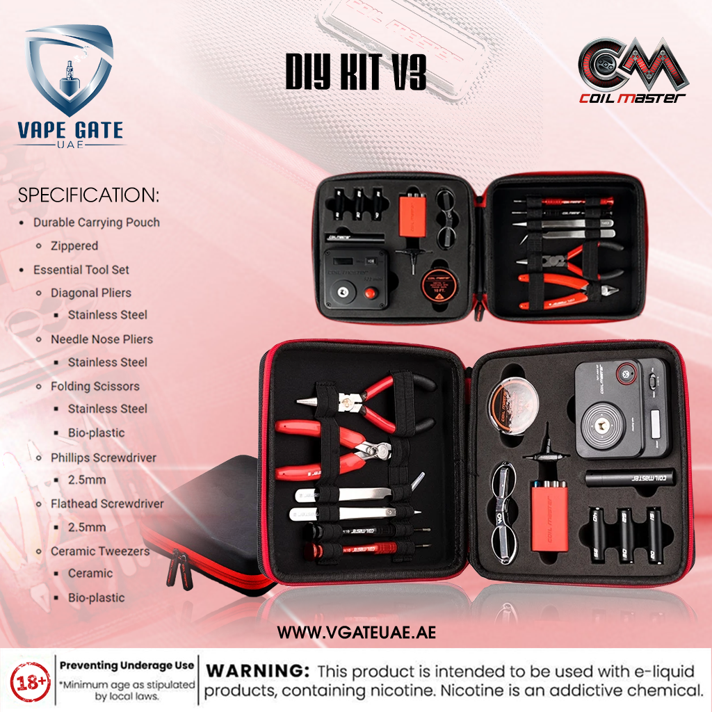 COIL MASTER DIY KIT 3.0 | Dubai & ABu Dhabi UAE | Vape Gate UAE
