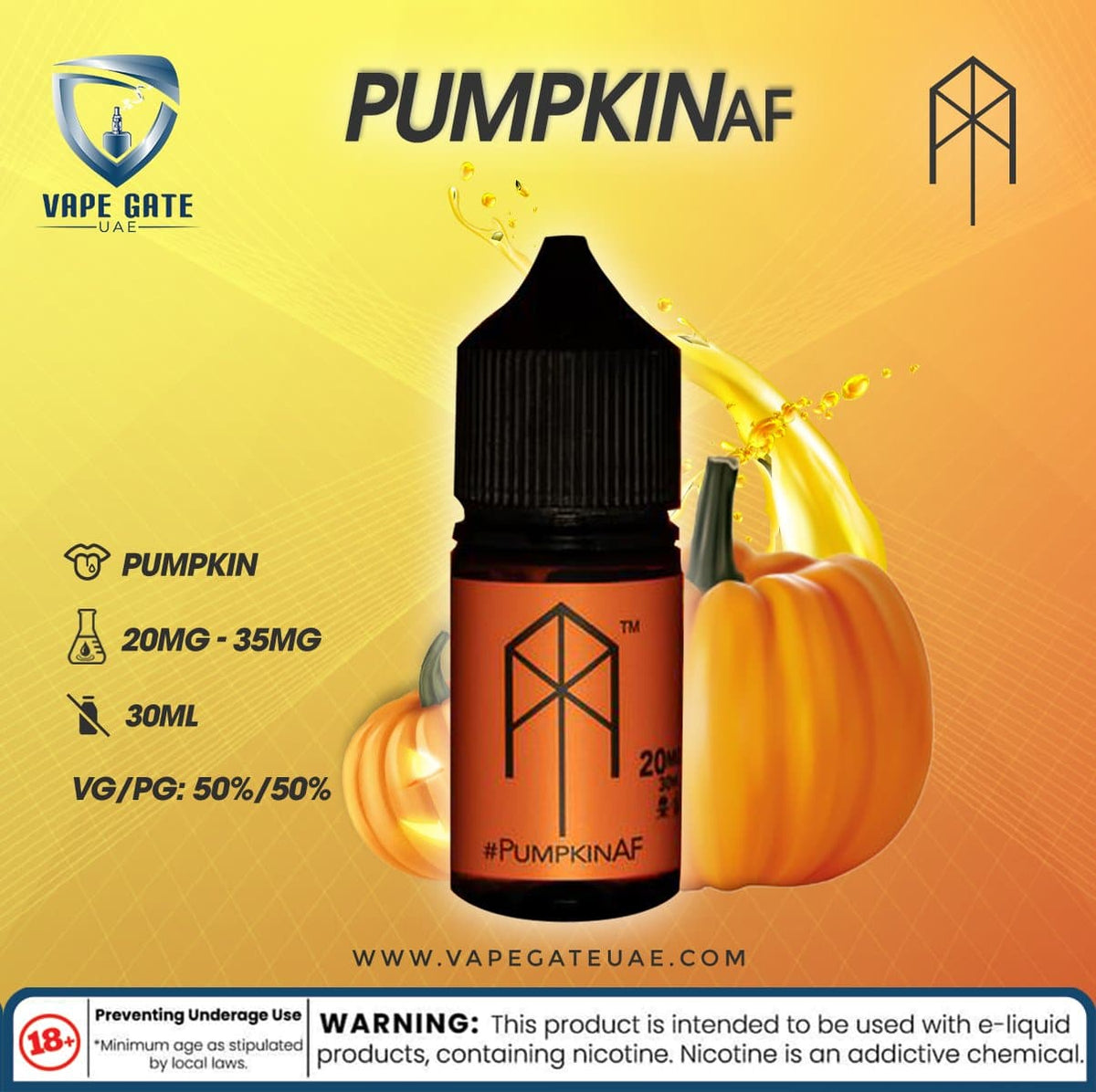 M.terk -Pumpkin AF Saltnic | Abu Dhabi UAE | KSA Saudi Arabia