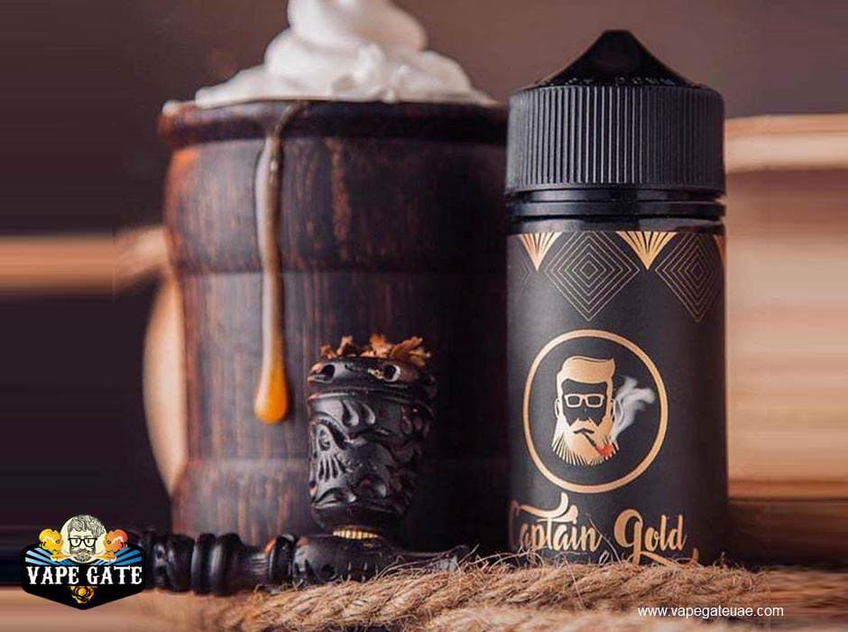Captain Gold 100ml Ejuice by Joosy World , Abu Dhabi , Dubai | Vape Gate UAE