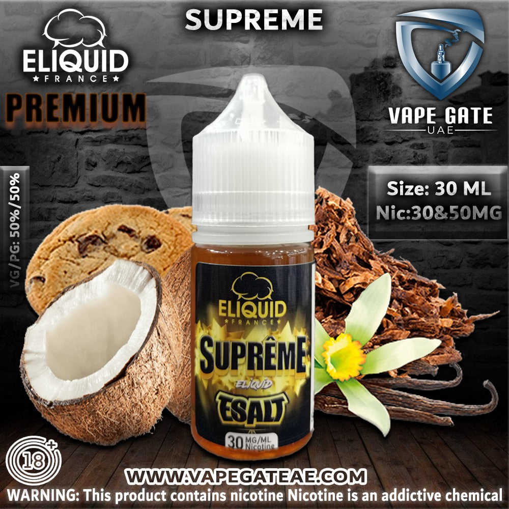 elfbar nachfüll pod läuft aus Supreme E Liquid SUPREME