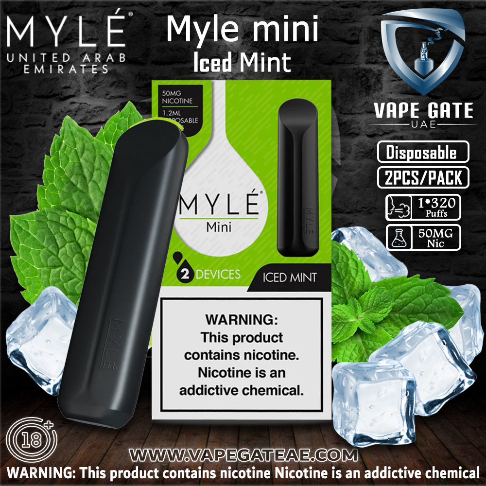 elf bar vape uk MYLE Mini 2 Disposable Pod Kit 1mL Salt Nicotine (1pc/pack)