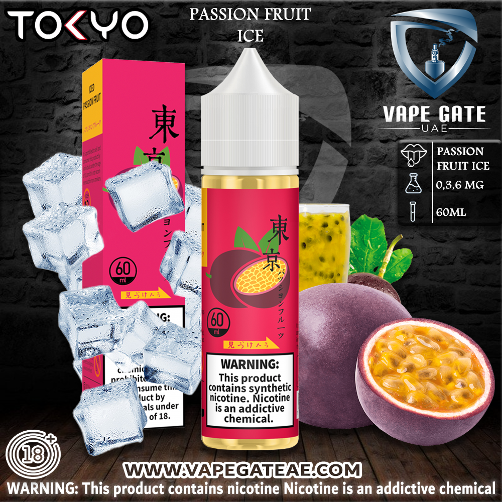 passion fruit vape liquid Tokyo Iced Passion Fruit E Liquid | Vape Riyadh KSA