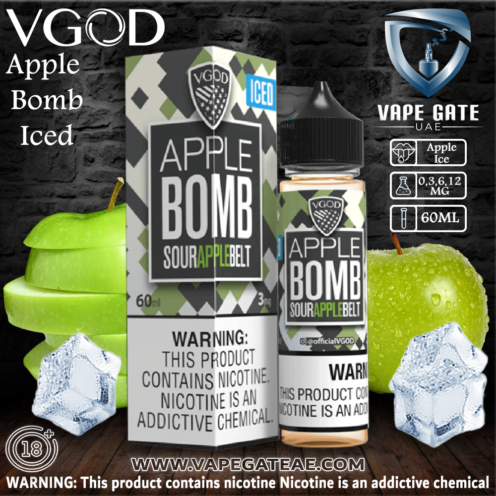 VGOD Iced Apple Bomb - 60ml Discounted In Abu Dhabi, Dubai and UAE
