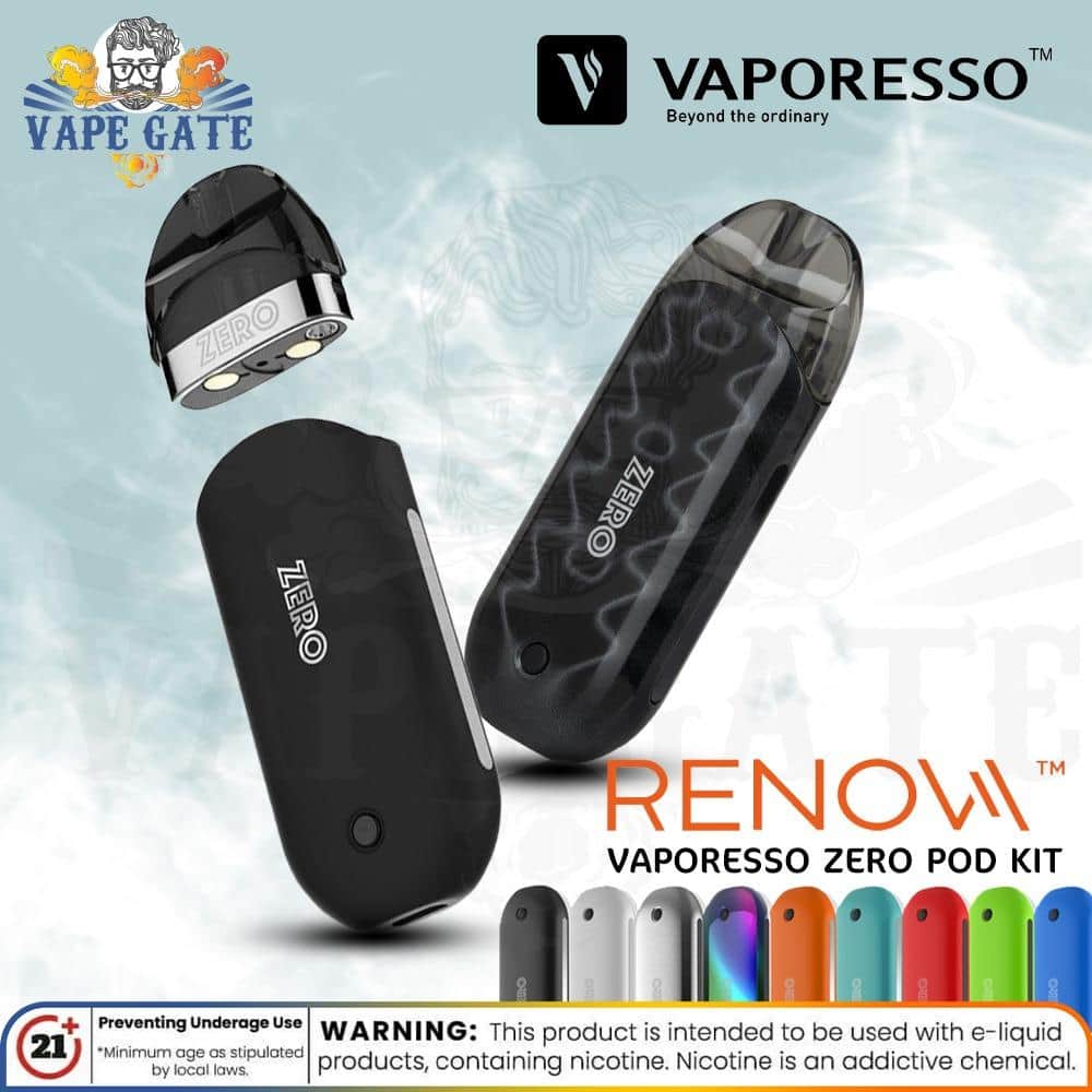 VAPORESSO Zero Pod System kit | Renova Zero pod system | Vape Gate UAE VAPORESSO Zero Pod System kit | Renova Zero pod system | Vape Gate UAE