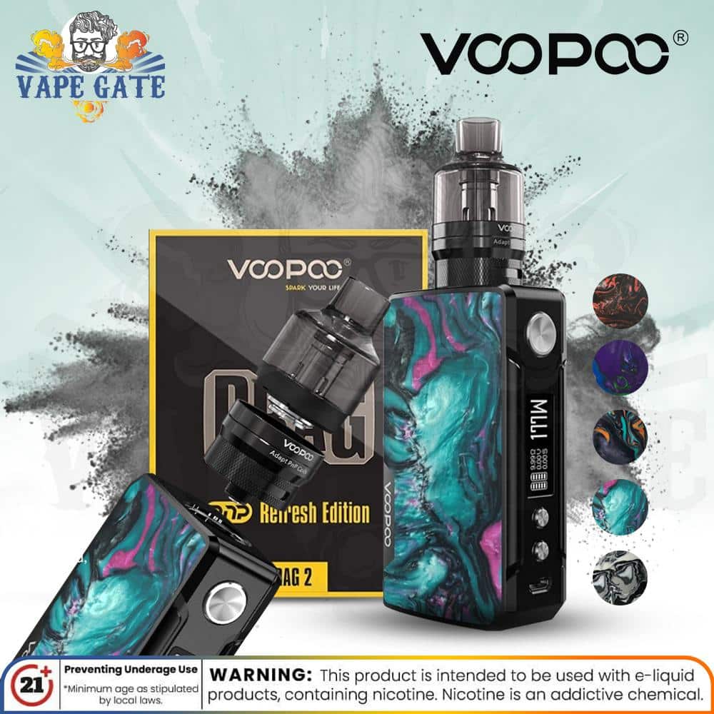 Voopoo Drag Refresh Edition Voopoo Drag 2 Kit PNP Refresh Edition 177W | Abu Dhabi & Voopoo Drag Refresh Edition Voopoo Drag 2 Kit PNP Refresh Edition 177W | Abu Dhabi &