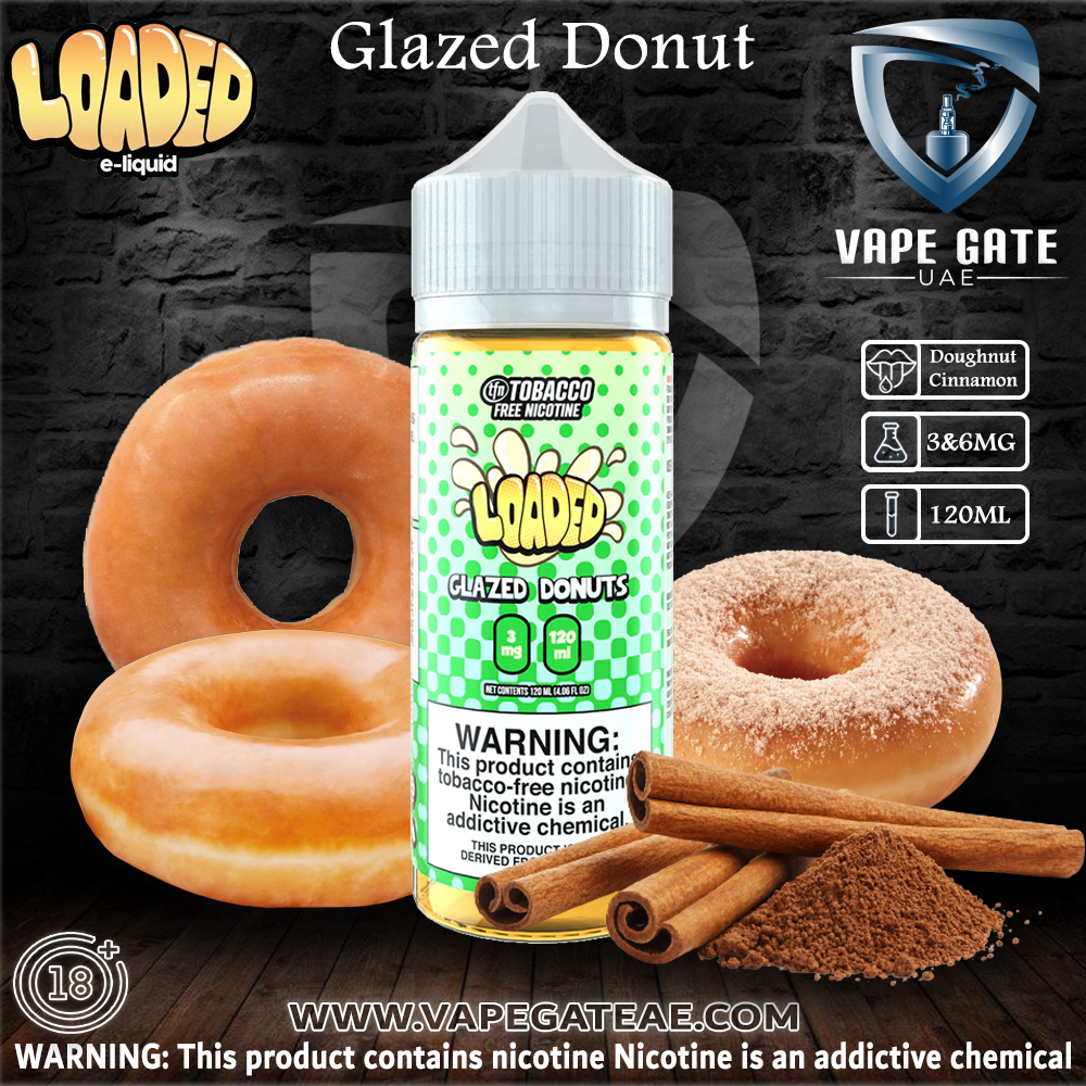 Donut Vape GLAZED DONUTS BY LOADED E LIQUID 100ML | 120ML - 120ML - Vape Kit Warehouse Glazed Donuts - Loaded E-juice (120 Ml) 1 Australia Donut Vape GLAZED DONUTS BY LOADED E LIQUID 100ML | 120ML - 120ML - Vape Kit Warehouse Glazed Donuts - Loaded E-juice (120 Ml) 1 Australia