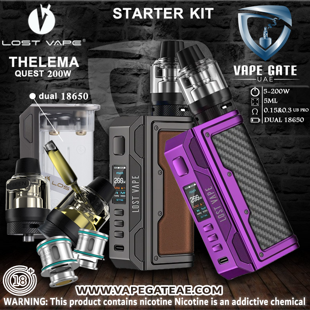 LOST VAPE THELEMA QUEST 200W GIFT BOX LIMITED EDITION | Dubai & Abu Dhabi UAE | Vape Riyadh LOST VAPE THELEMA QUEST 200W GIFT BOX LIMITED EDITION | Dubai & Abu Dhabi UAE | Vape Riyadh