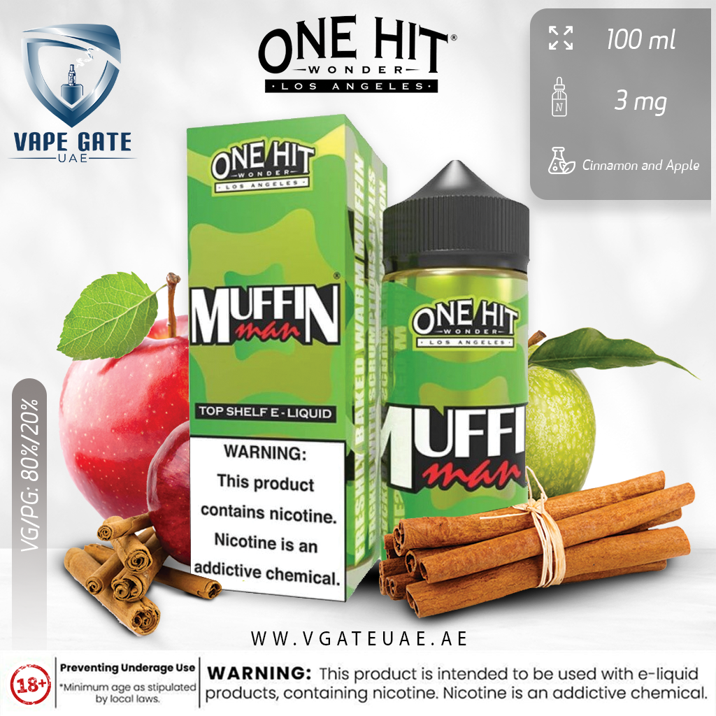 muffin man vape juice Mini Muffin Man One Hit Wonder $12.49 main image 0
