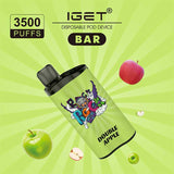 IGET BAR Disposable Pod Device (3500 PUFFS) Abu Dhabi Dubai Sharjah Fujairah Ruwais KSA