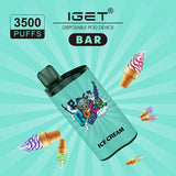 IGET BAR Disposable Pod Device (3500 PUFFS) Abu Dhabi Dubai Sharjah Fujairah Ruwais KSA