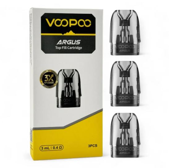 Voopoo Argus Pod Empty Replacement Top-Filled Cartridge | Vape Delivery Same Day Dubai & Abu Dhabi Voopoo Argus Pod Empty Replacement Top-Filled Cartridge | Vape Delivery Same Day Dubai & Abu Dhabi