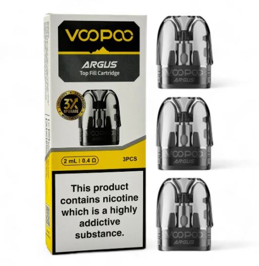 Voopoo Argus Pod Empty Replacement Top-Filled Cartridge | Vape Delivery Same Day Dubai & Abu Dhabi Voopoo Argus Pod Empty Replacement Top-Filled Cartridge | Vape Delivery Same Day Dubai & Abu Dhabi