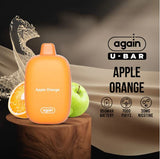 AGAIN U-BAR DISPOSABLE VAPE (7000 PUFFS) ABU DHABI DUBAI AL AIN RUWAIS SHARJAH FUJAIRAH KSA