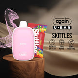 AGAIN U-BAR DISPOSABLE VAPE (7000 PUFFS) ABU DHABI DUBAI AL AIN RUWAIS SHARJAH FUJAIRAH KSA