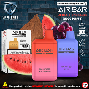 Air Bar Ultra Disposable Vape 5000 Puffs | Same Day Vape Delivery Dubai Air Bar Ultra Disposable Vape 5000 Puffs | Same Day Vape Delivery Dubai