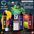 Al Fakher - Crown Bar Hypermax Ice Edition Disposable Vape (15,000 Puffs) Vape Online Ajman