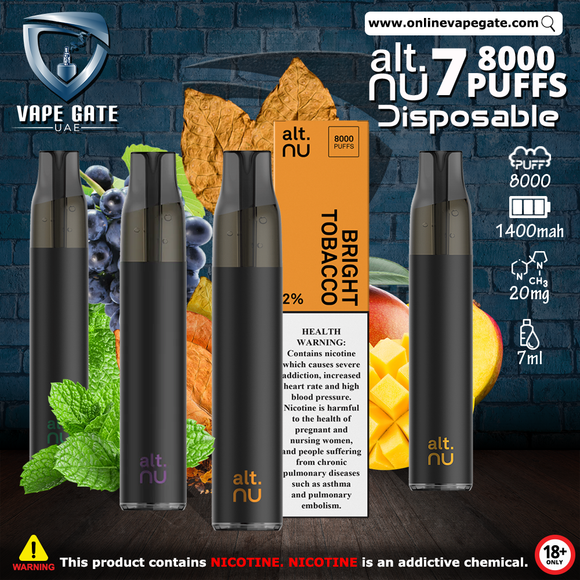 Alt.NU 7 Disposable Vape (8,000 Puffs) vape order Abu Dhabi