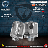 Aspire Raga Replacement Pod Cartridge vape same day delivery Abu Dhabi & Dubai