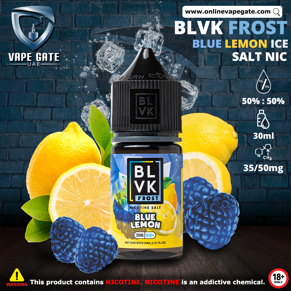 BLVK - LEMON BERRY PIE 100ml - Vape Store BLVK - LEMON BERRY PIE 100ml - Vape Store