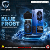 BLUE FROST (The Hype Collection) - PROPAGANDA SaltNic Fast Vape Delivery 