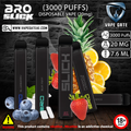 BRO SLICK DISPOSABLE VAPES (3000 PUFFS) VAPE DELIVERY ABU DHABI DUBAI AL AIN AJMAN SHARJAH FUJAIRAH KSA