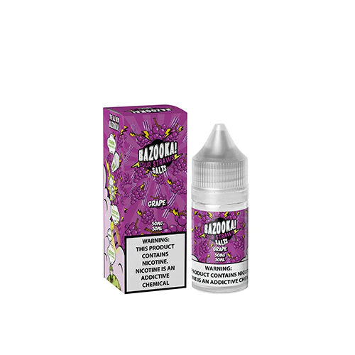 Grape 30ml SaltNic by Bazooka ABU Bazooka Grape Saltnic E-Liquid Dubai 