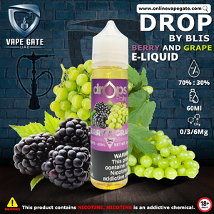 Berry and Grape 60ml E juice by Drop by Blis | Abu Dhabi & Dubai UAE