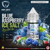 Blue Raspberry Ice Saltnic - Juice Roll Upz  Fast Vape Delivery Dubai