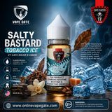 Salty Bastard Tobacco Ice 30ml SaltNic By Cafe Racer E-Liquid Best Online Shop Dubai and UAE