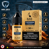 Black Note Cavendish Salt Nicotine
