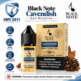 Black Note Cavendish Salt Nicotine